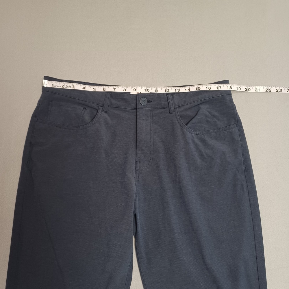 Grand Slam Golf Pants Mens 36x32 Blue Performance Stretch Five-Pocket Trousers - Picture 4 of 13